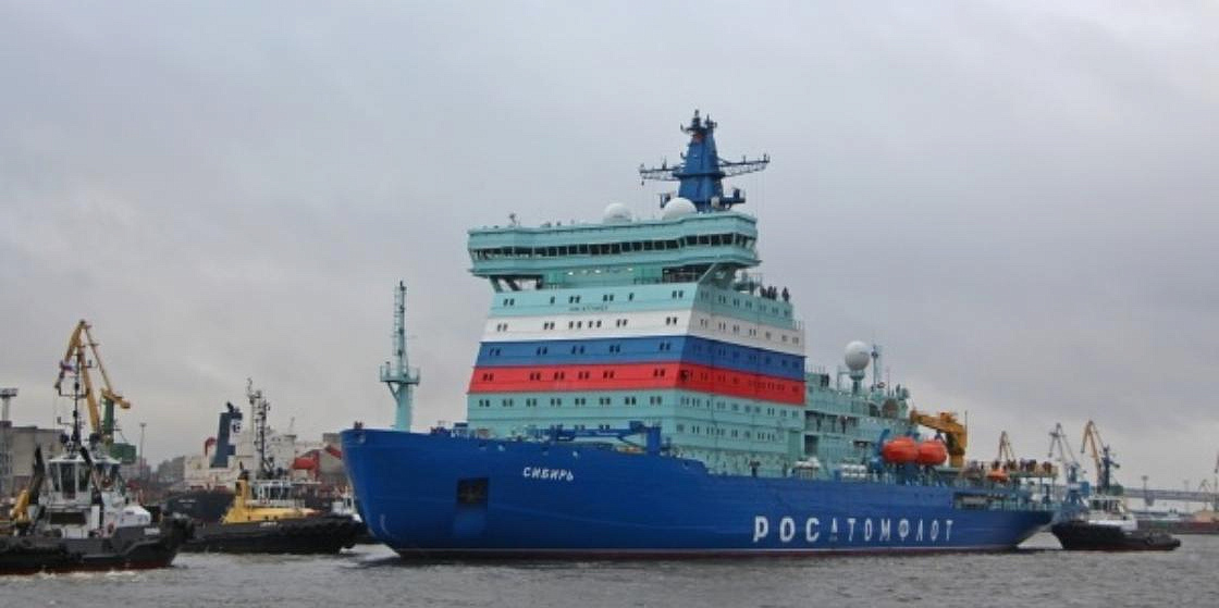 Арктика сегодня: ледокол «Сибирь» отправился на ходовые испытания