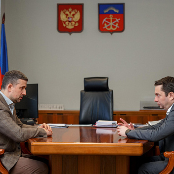 Николай Доронин встретился с губернатором Мурманской области Андреем Чибисом