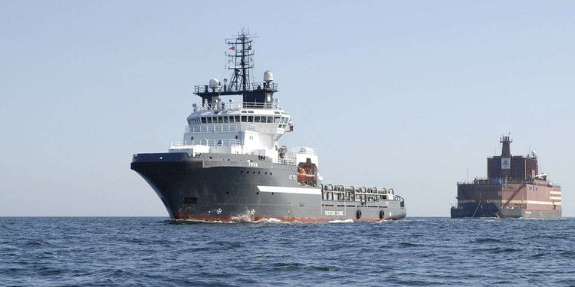 An Oil Spill Averted by Russian Marine Rescue Service