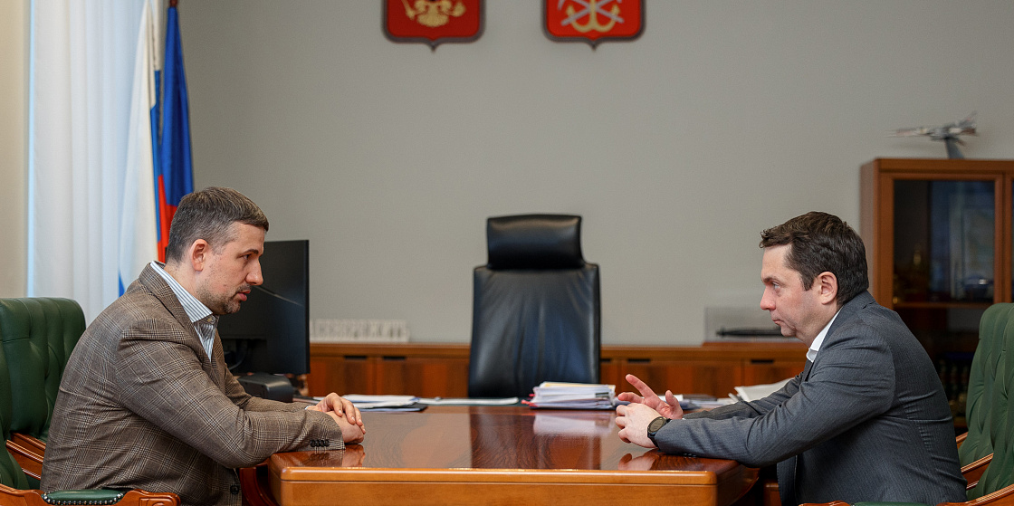 Николай Доронин встретился с губернатором Мурманской области Андреем Чибисом