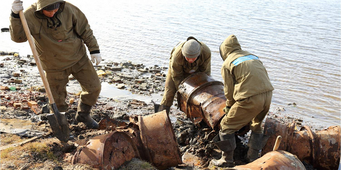 За три года военные очистили от металлолома 260 гектаров российской территории в Арктике