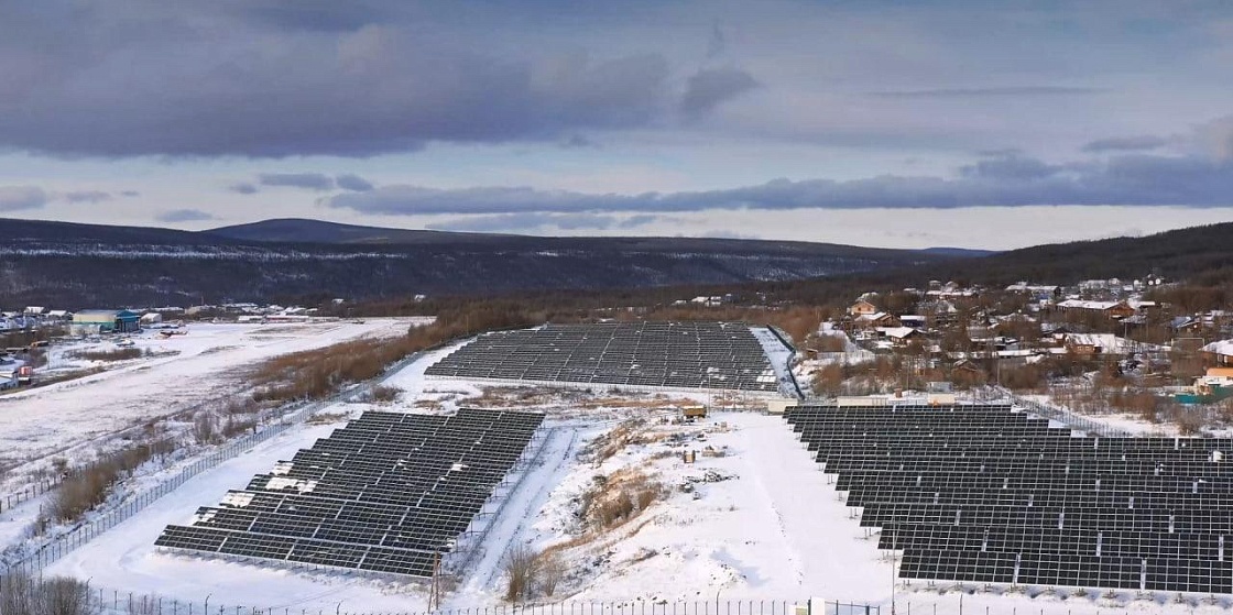 Арктика сегодня. Крупнейшая в России гибридная солнечная электростанция запущена в Эвенкии