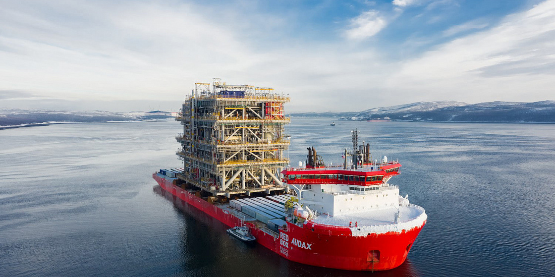 Arctic LNG 2 Module Delivered via NSR Despite Challenging Ice Condition